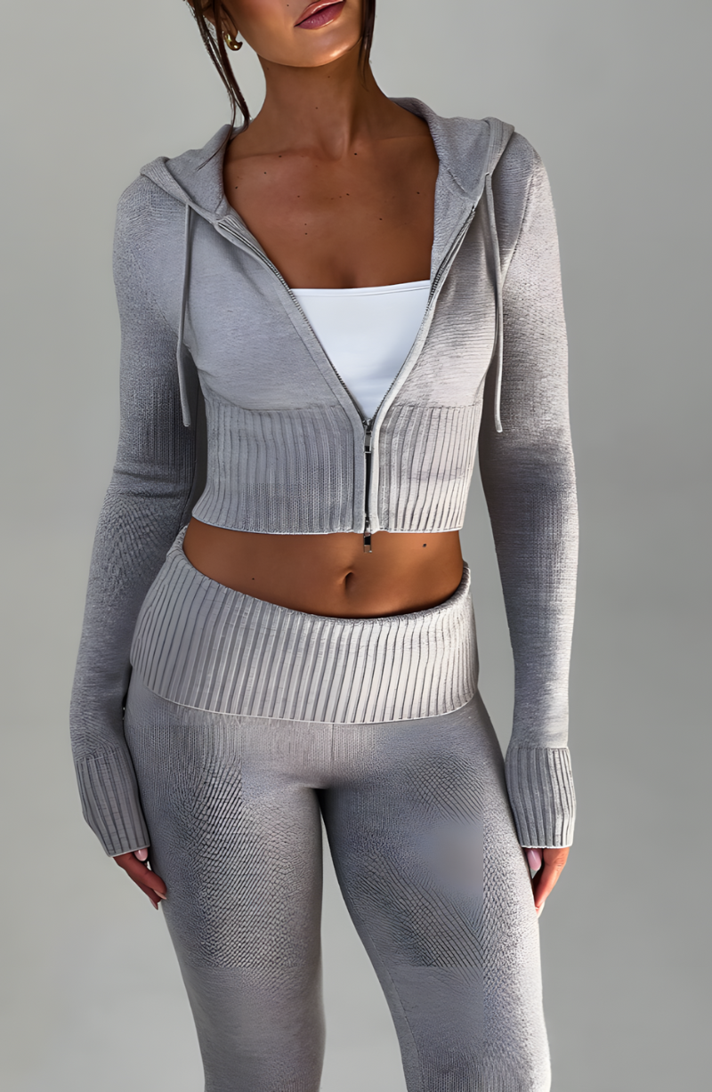 Annabelle - Knit Set - Grey