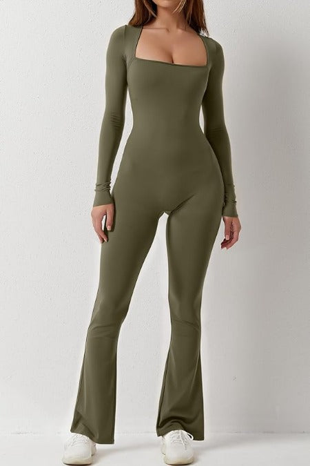 Amaris - Solid Bodyfit Jumpsuit