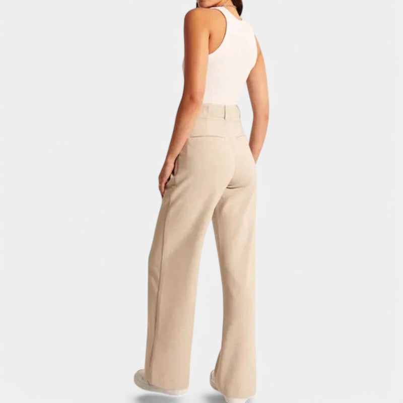 Maria - Elegant Wide Trousers