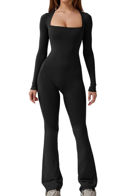Amaris - Solid Bodyfit Jumpsuit