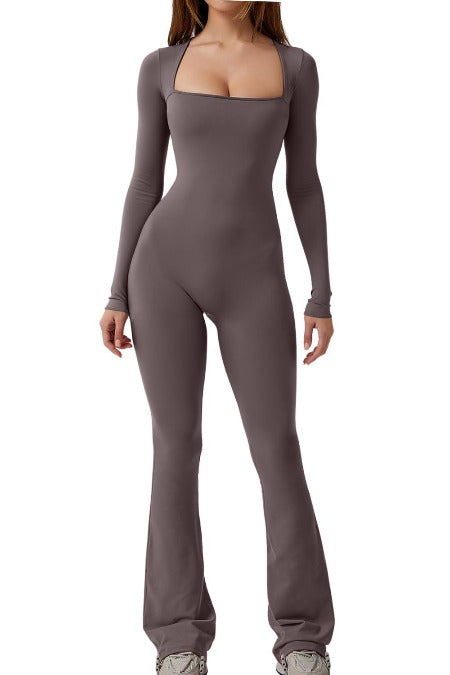 Amaris - Solid Bodyfit Jumpsuit