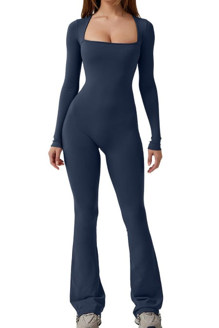Amaris - Solid Bodyfit Jumpsuit