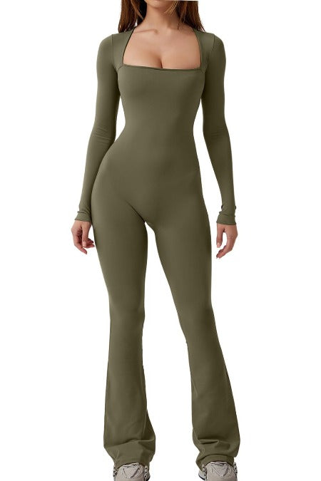 Amaris - Solid Bodyfit Jumpsuit