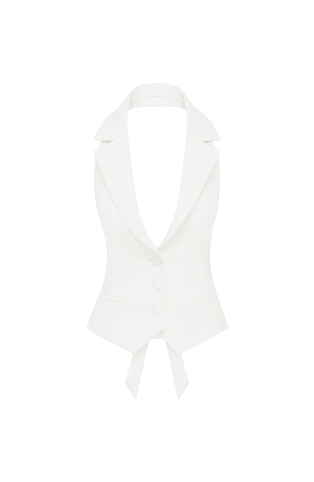 Isabelle - Halter-Neck Collar Top