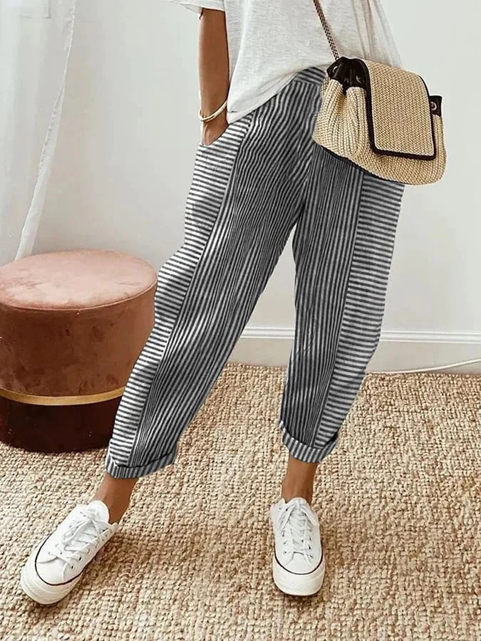 Willow - Striped Trousers