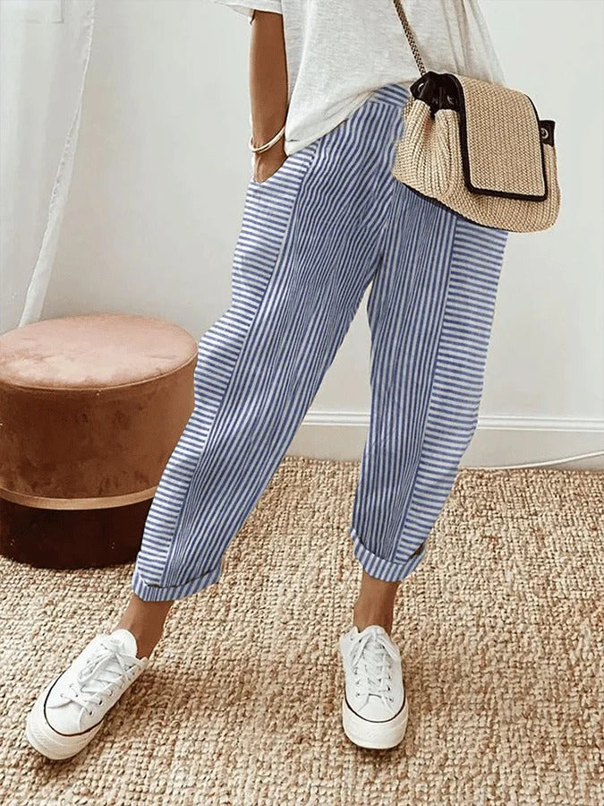 Willow - Striped Trousers