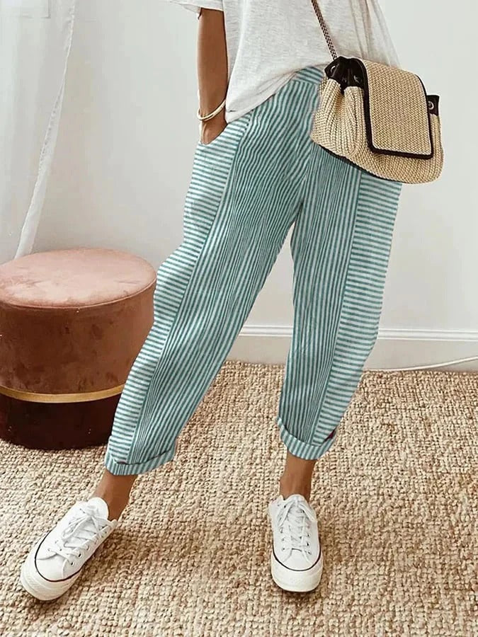 Willow - Striped Trousers
