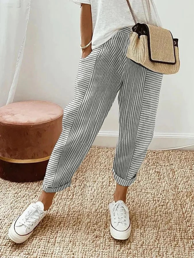 Willow - Striped Trousers