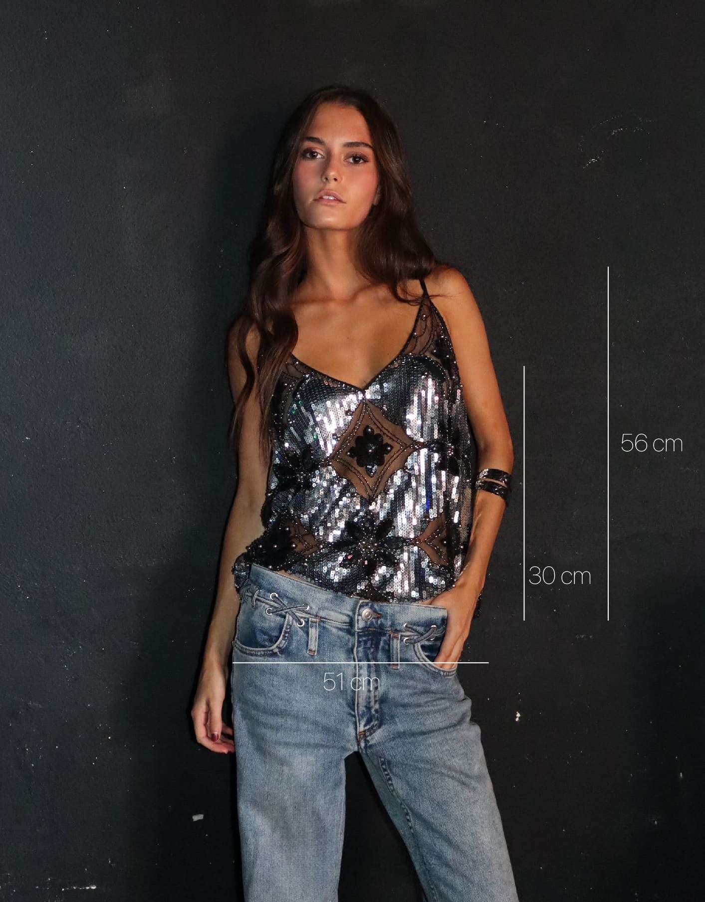 Saphira - Embellished Top