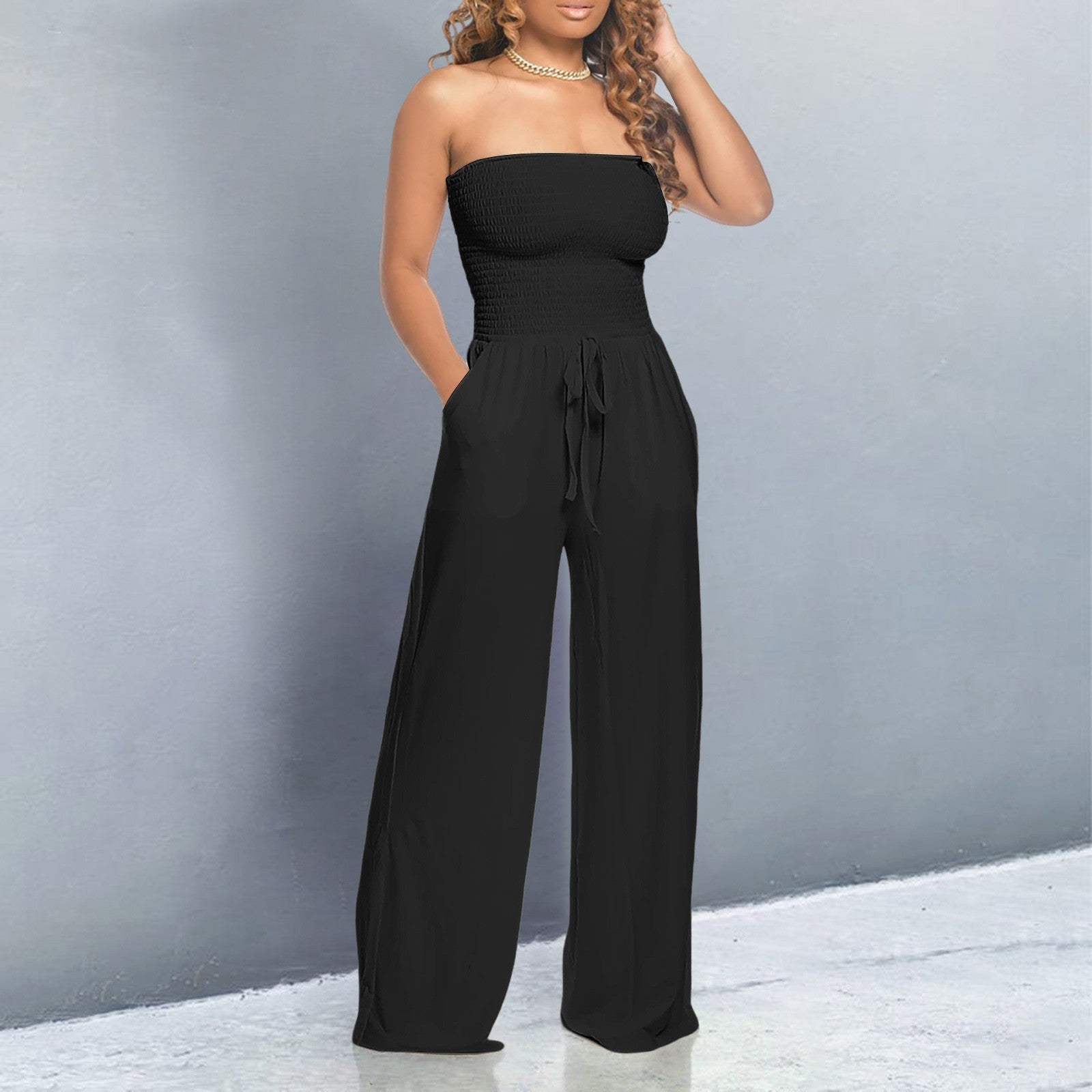 Emily - Off-Shoulder Jumpsuit