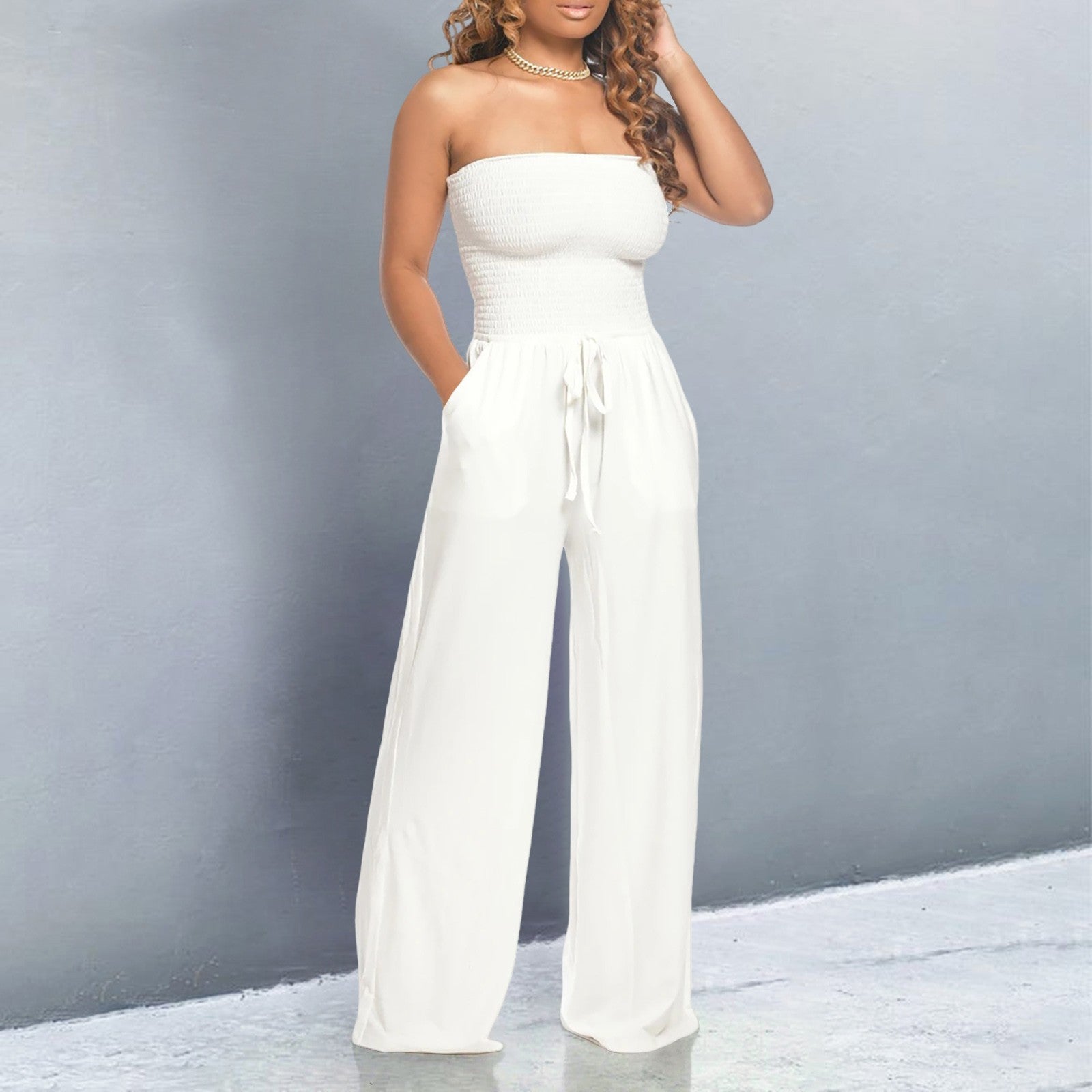 Emily - Off-Shoulder Jumpsuit