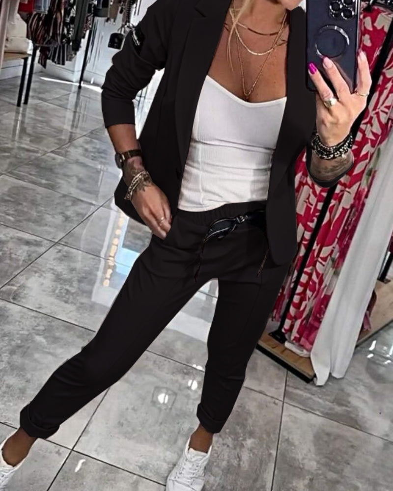 Freya - Slim Fit 2-Piece Blazer Set