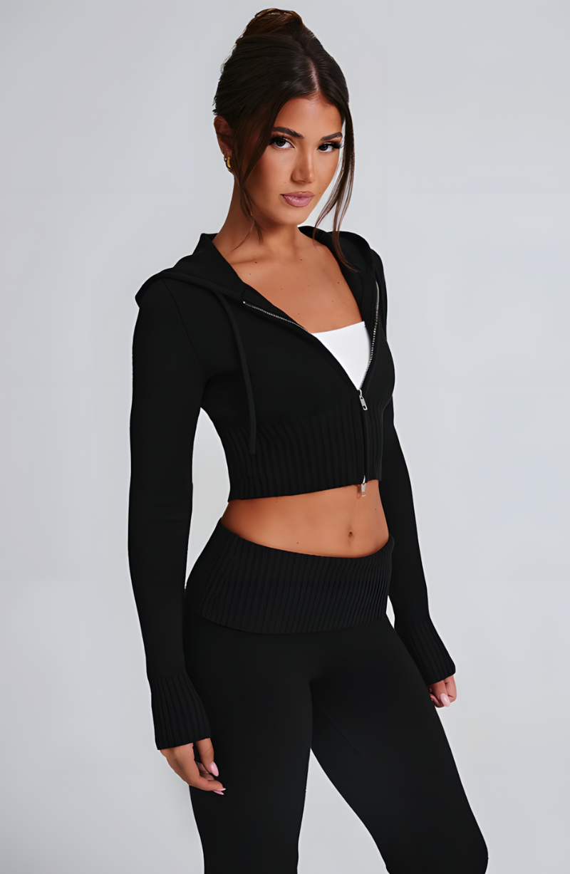 Annabelle - Knit Set - Black