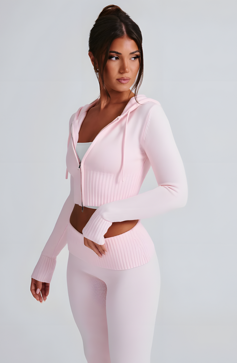 Annabelle - Knit Set - Pink