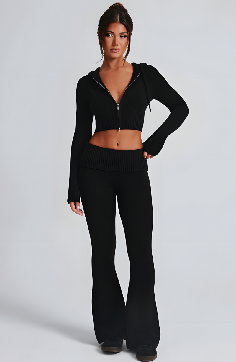 Annabelle - Knit Set - Black