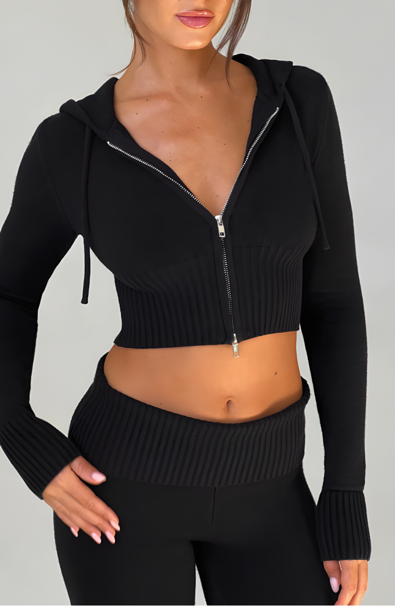 Annabelle - Knit Set - Black