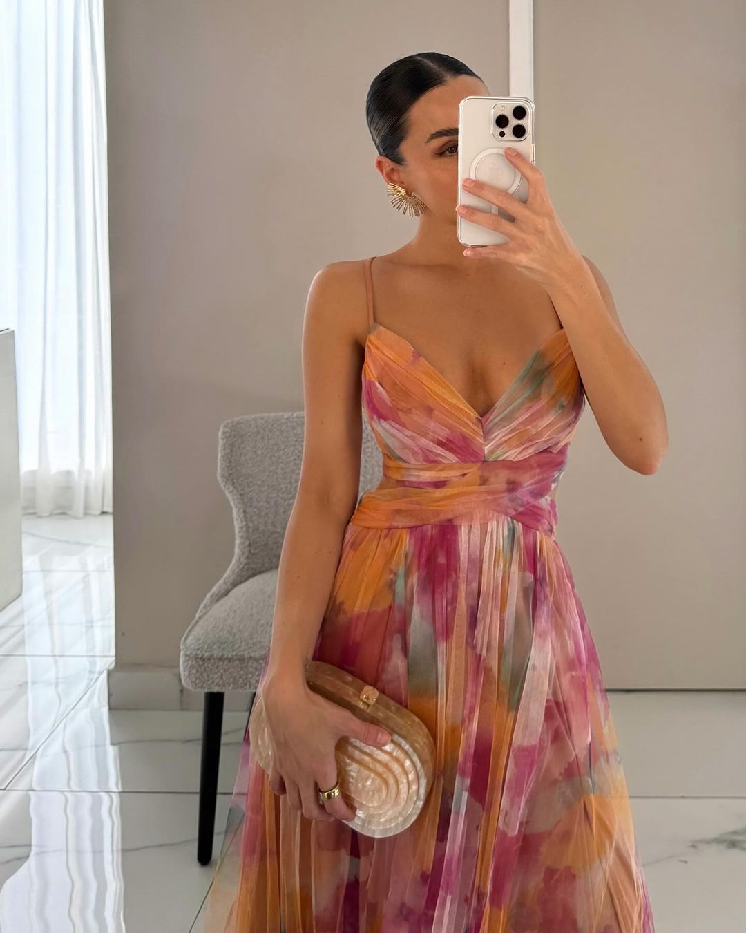 Éloïse - Enchanting floral print maxi dress