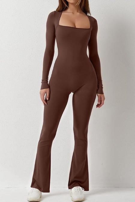 Amaris - Solid Bodyfit Jumpsuit