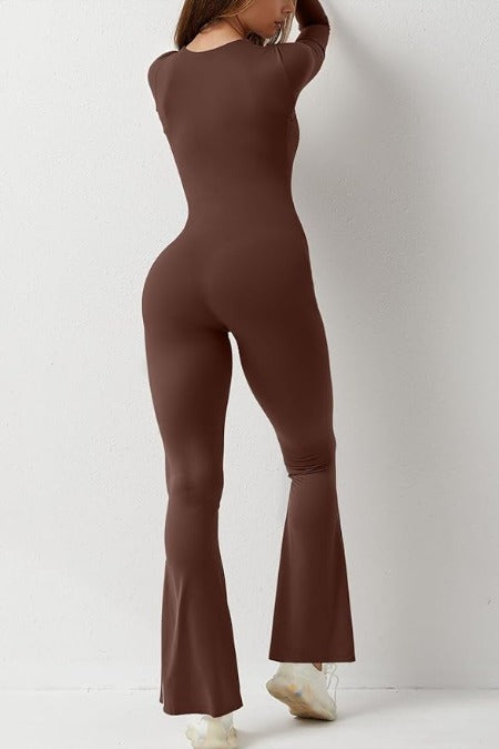 Amaris - Solid Bodyfit Jumpsuit