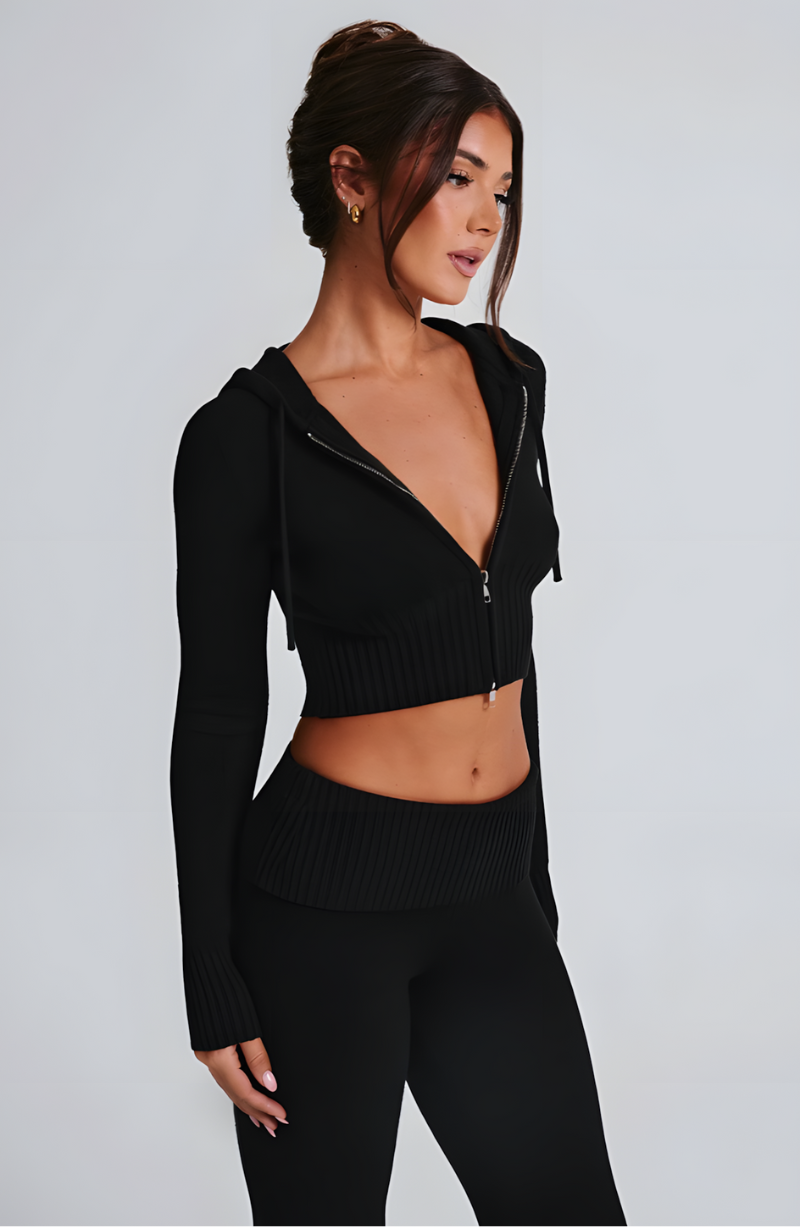 Annabelle - Knit Set - Black