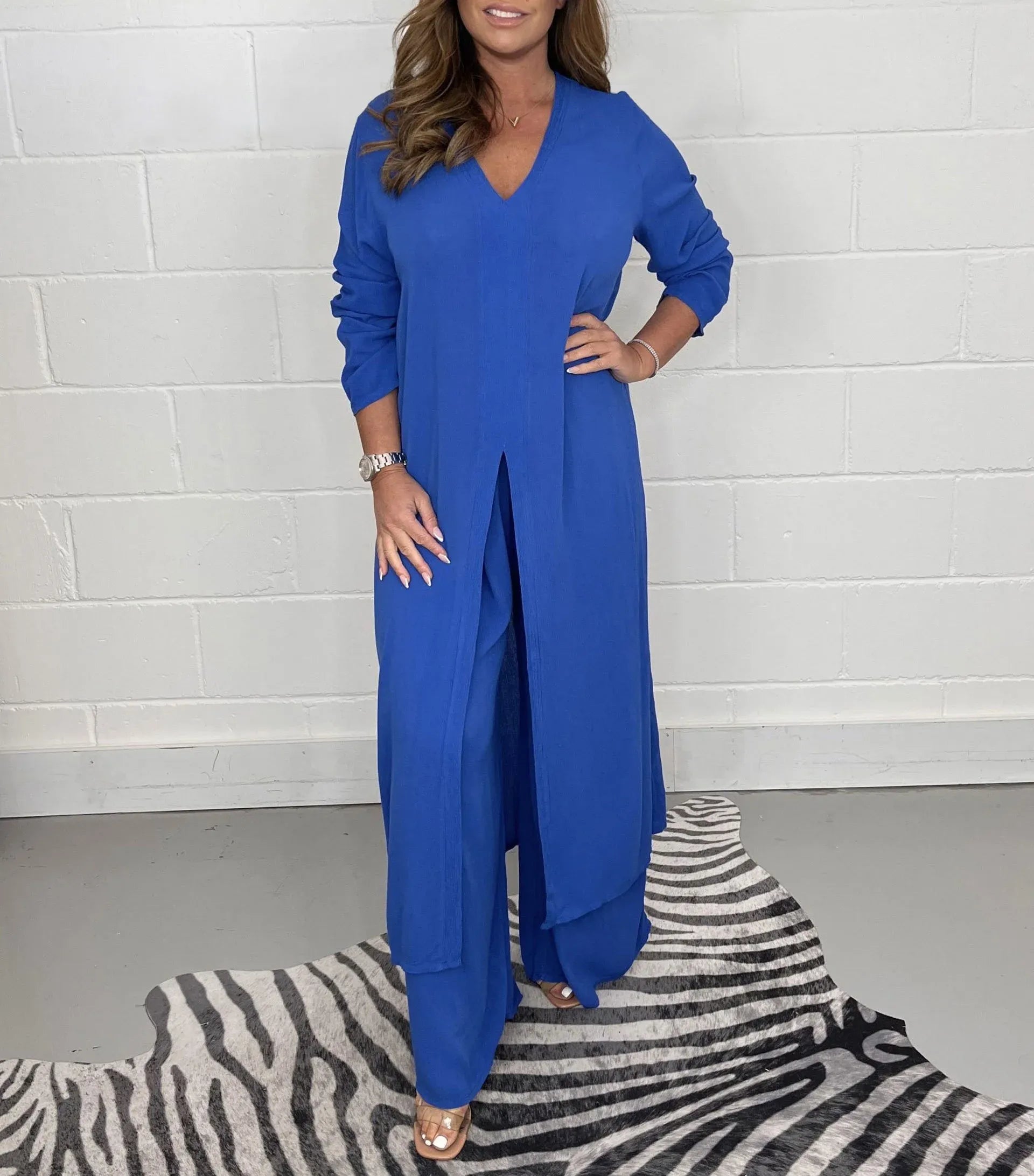 Edith - Velour Flow Set