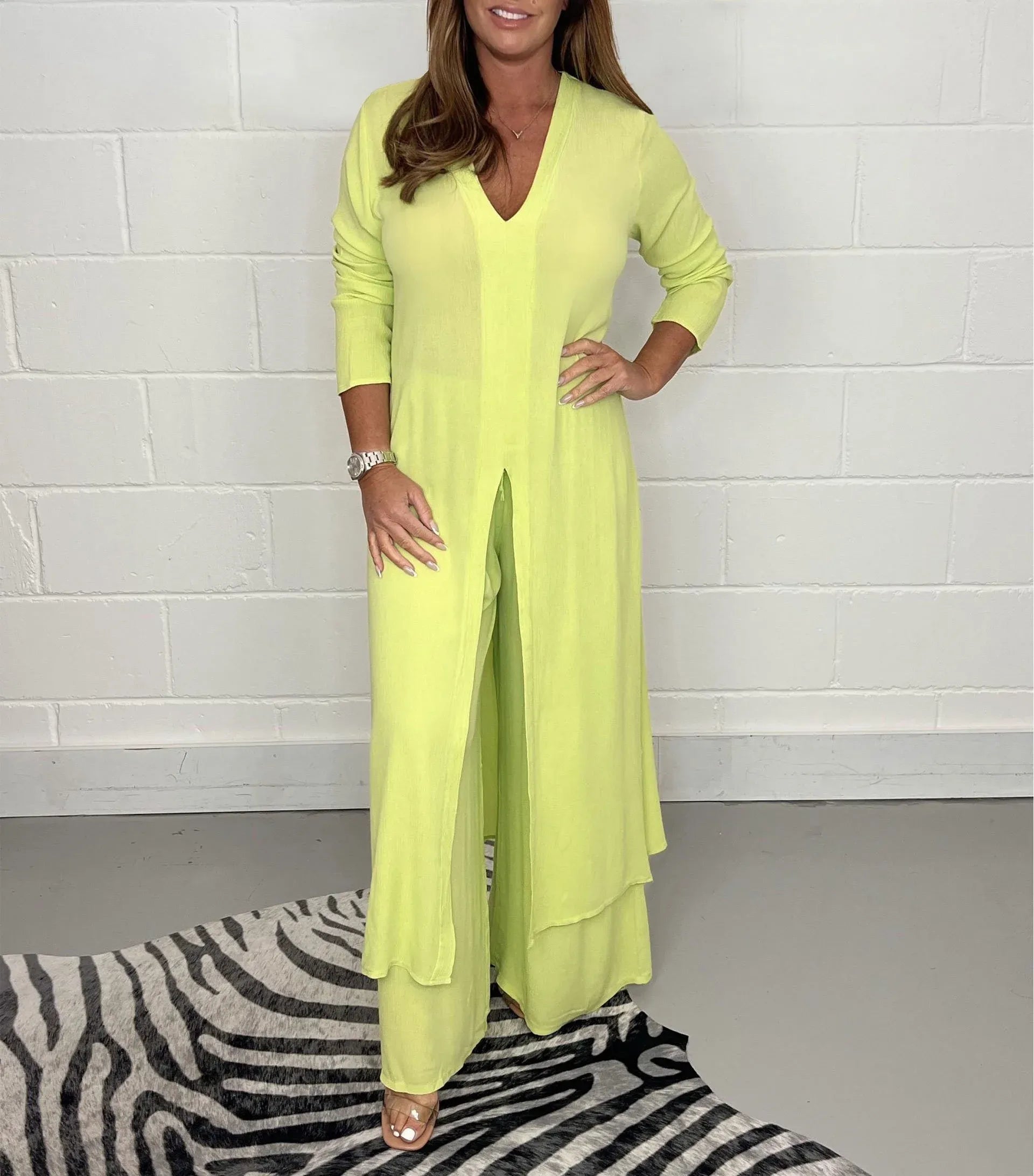 Edith - Velour Flow Set