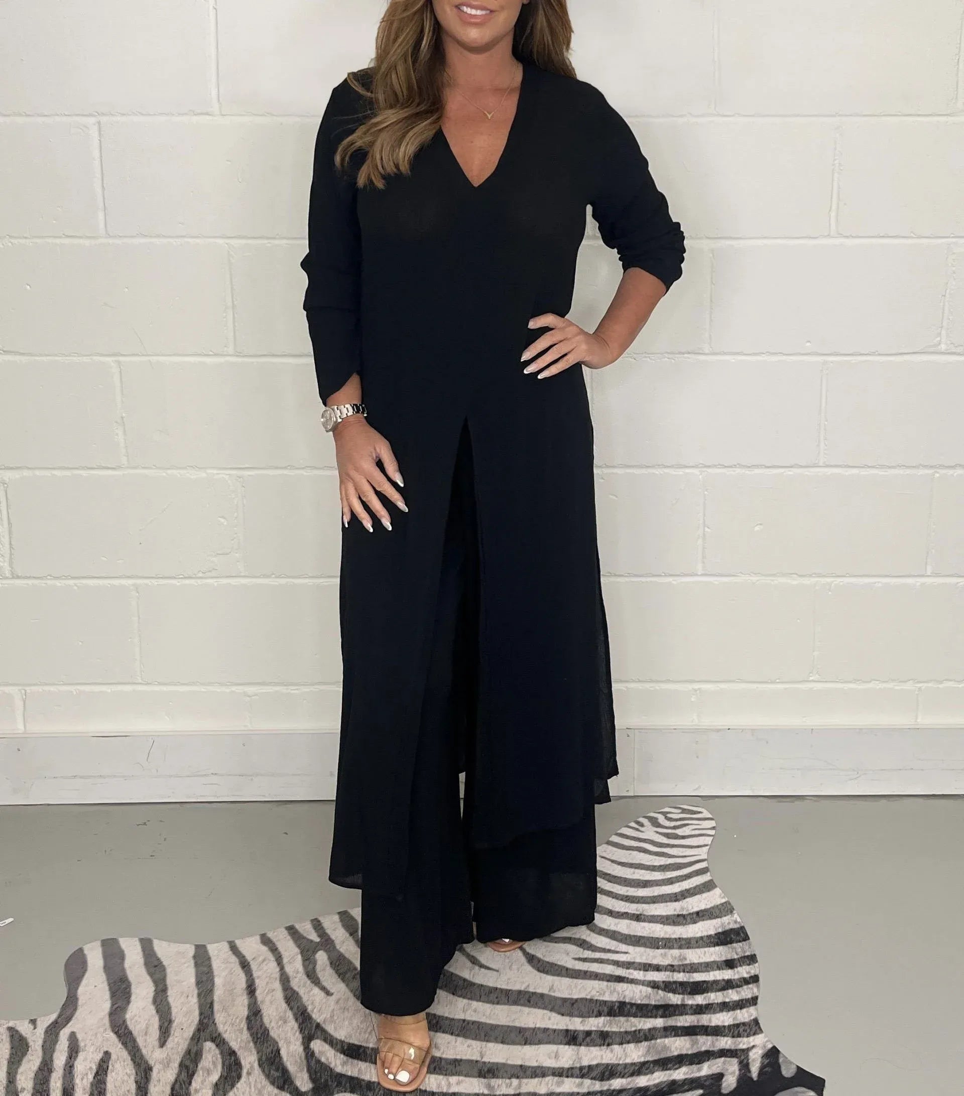 Edith - Velour Flow Set