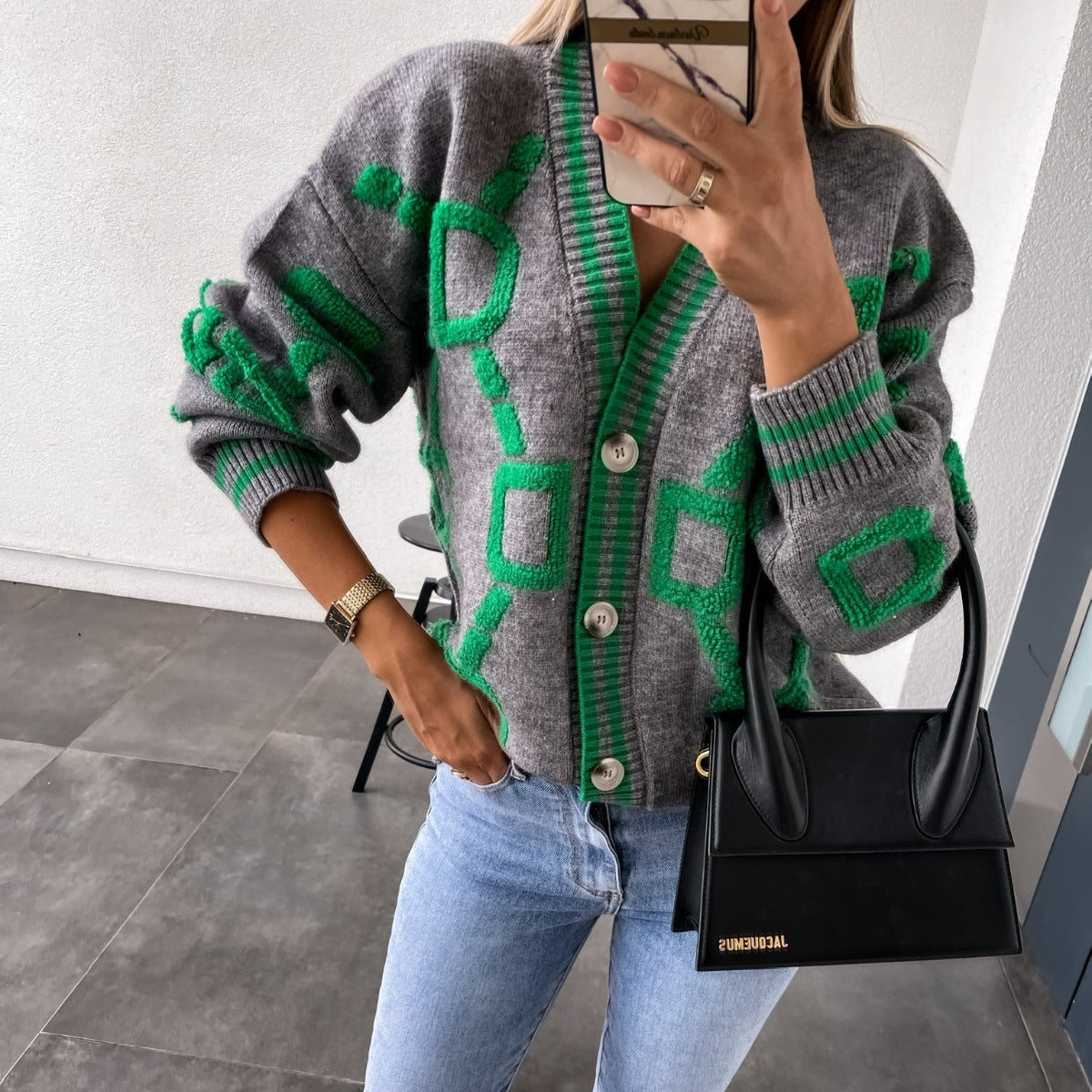 Erin - Loose Sleeve Cardigan