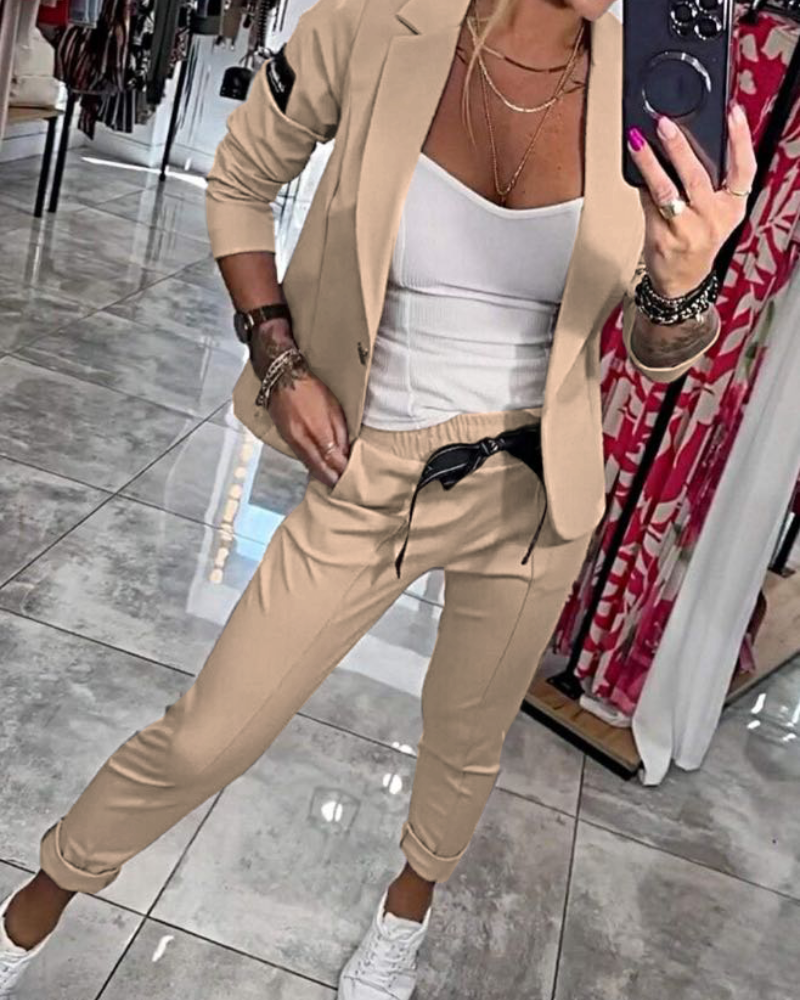 Freya - Slim Fit 2-Piece Blazer Set
