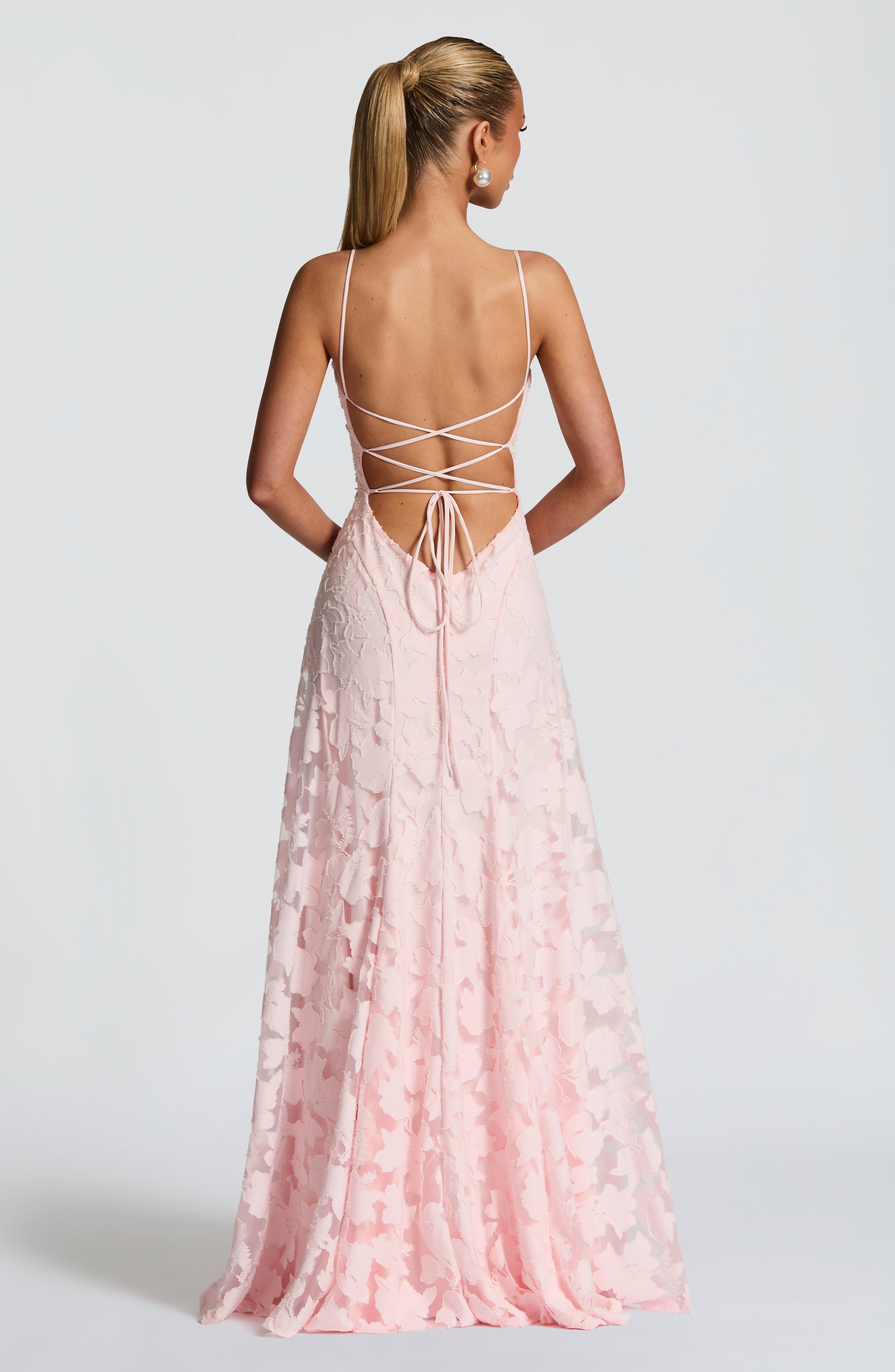 Ariana - Lace Corset Maxi Dress