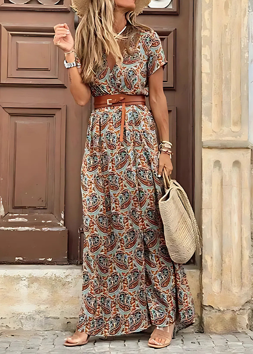 Evelyn  – Bohemian Maxi Dress