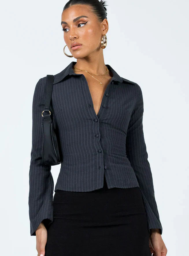 Nancy - Slim Fit Blouse